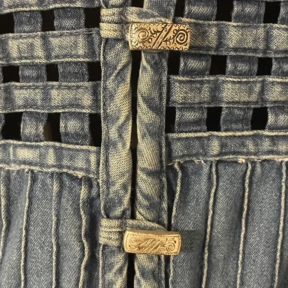 Vintage Denim Vest - Picture 6 of 7